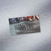 Carte De Visite Magnétique Merci pour votre service ! (In Situ)