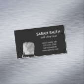 Carte De Visite Magnétique Microphone / Animation (In Situ)