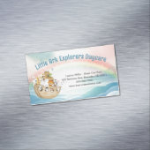 Carte De Visite Magnétique Mignonne garderie Arche de Noah (In Situ)