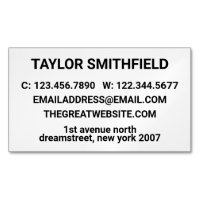 Minimal Bold Modern Trendy