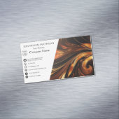 Carte De Visite Magnétique Moderne et Abstrait (In Situ)