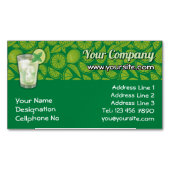 Carte De Visite Magnétique Mojito (devant)