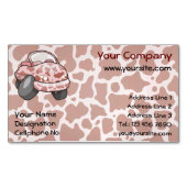 Carte De Visite Magnétique Moo Car (devant)