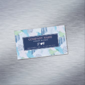 Carte De Visite Magnétique Motif de formes géométriques (In Situ)