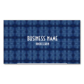 Carte De Visite Magnétique motif de jeans bleu (devant)