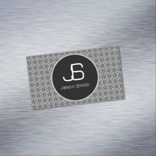 Carte De Visite Magnétique motif en béton Abstrait