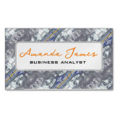 Carte De Visite Magnétique Motif monétaire australien (devant)