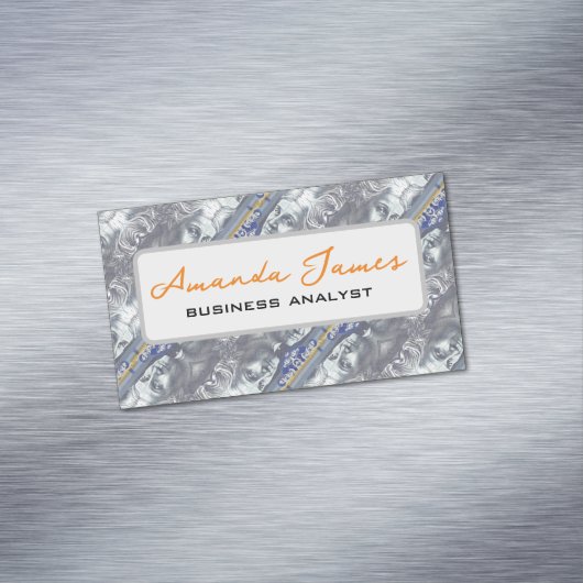 Carte De Visite Magnétique Motif monétaire australien (In Situ)