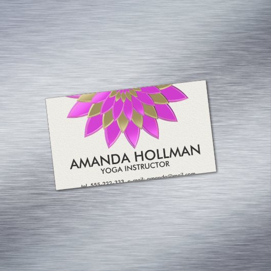 Carte De Visite Magnétique Namaste (In Situ)