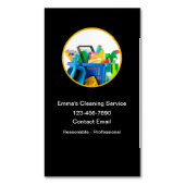 Carte De Visite Magnétique Nettoyage de la maison Moderne Simple (devant Vertical)