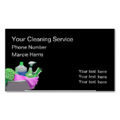 Carte De Visite Magnétique Nettoyage de la maison Nouvelle conception (devant)