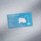Carte De Visite Magnétique Nettoyage de tapis | Vacuum à vapeur (In Situ)