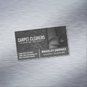 Carte De Visite Magnétique Nettoyeur de tapis | Machine à vider (In Situ)
