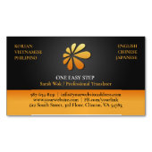 Carte De Visite Magnétique N'importe quel logo (devant)