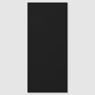 Carte de visite magnétique noir 4x9