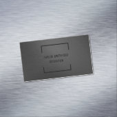 Carte De Visite Magnétique Noir Mat (In Situ)