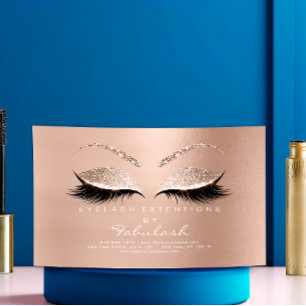 Carte De Visite Magnétique Nom de maquillage d'adresse de parties