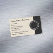 Carte De Visite Magnétique Notaire professionnel (In Situ)