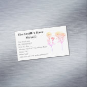 Carte De Visite Magnétique Nouveautés Carnation (In Situ)