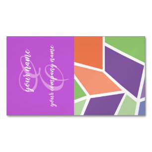 Carte De Visite Magnétique Nuances personnalisées de la fenêtre