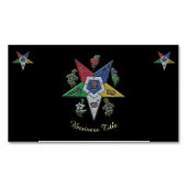 Carte De Visite Magnétique Ordre de l'Étoile de l'Est (devant)