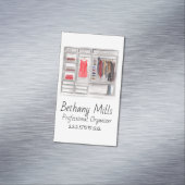 Carte De Visite Magnétique Organisateur de closet d'aquarelle verticale (In Situ)