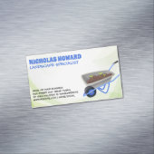 Carte De Visite Magnétique Outils de jardinage | Paysagère (In Situ)