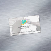 Carte De Visite Magnétique Outils dentaires | Bureau des dentistes (In Situ)