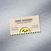 Carte De Visite Magnétique Outils matériels de construction | Arrière - plan  (In Situ)