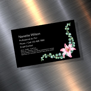 Carte De Visite Magnétique Paire Au Professionnel