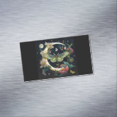 CARTE DE VISITE MAGNETIQUE- PAPILLON DE NUIT (In Situ)