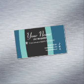 Carte De Visite Magnétique PARENTHESE Collection Minimaliste BCM simple (In Situ)
