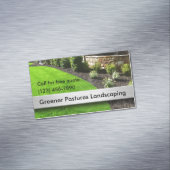 Carte De Visite Magnétique Paysage conçu professionnellement (In Situ)