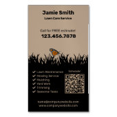 Carte De Visite Magnétique Paysage moderne - Soins de pelouse (devant Vertical)