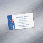 Carte De Visite Magnétique Peintre de maison Peinture tapisserie (In Situ)