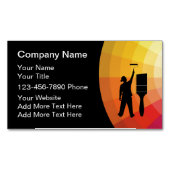 Carte De Visite Magnétique Peintre professionnel (devant)