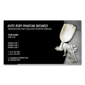 Carte De Visite Magnétique Peinture du corps automatique | Professionnel mode (devant)