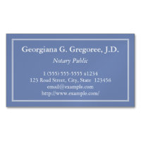 Carte de visite magnétique personnalisable de