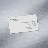 Carte De Visite Magnétique Personnalisable Neuf lignes (In Situ)