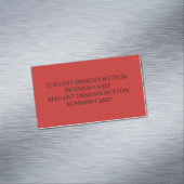 carte de visite magnétique personnalisé (In Situ)