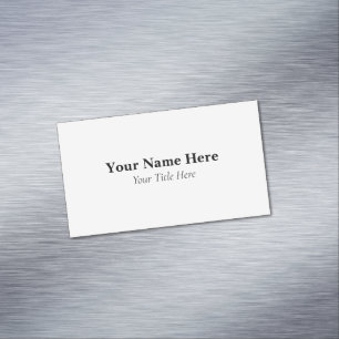 Carte De Visite Magnétique Personnalisé