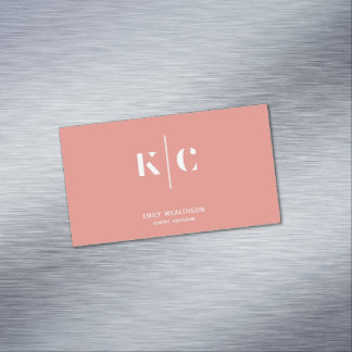 Carte De Visite Magnétique Personnalisé minimaliste, simple et moderne