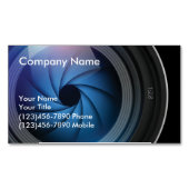 Carte De Visite Magnétique Photographe (devant)