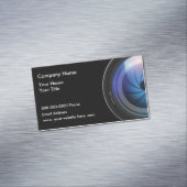 Carte De Visite Magnétique Photographe professionnel Conception moderne (In Situ)