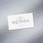 Carte De Visite Magnétique Pilates instructeur Pilates Réforme (In Situ)