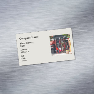 Carte De Visite Magnétique Pittsburgh PA - Promenade le long de Liberty Avenu