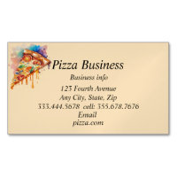 Pizza personnalisée Nom commercial