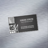 Carte De Visite Magnétique Podcast | Microphone (In Situ)
