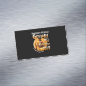 Carte De Visite Magnétique Pompier | Membre honoraire Grumpy Firefighter (In Situ)