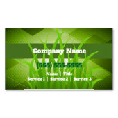 Carte de visite magnétique pour l'entretien de la  (devant)